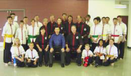Grandmaster with the group in Winnipeg