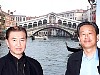 GM and Master Ruan in Venice