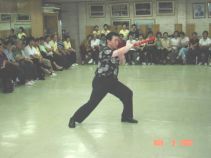 Grandmaster demonstrates Tai Chi Fan