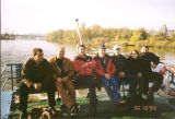 Sight seeing on the river cruise with the instructors in Szczecin, Poland