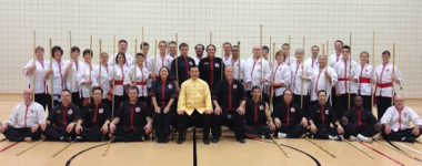 Grandmaster with the group in Winnipeg